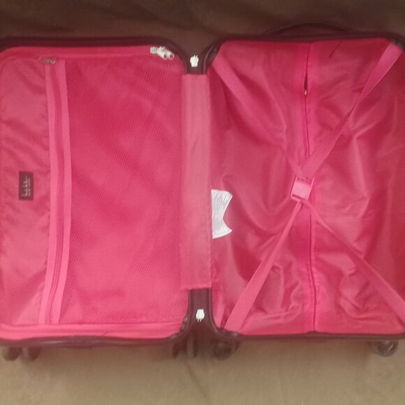 Nicole Miller New York Luggage - 24 Inch Carry On Hardside Suitcase - Picture 7 of 10